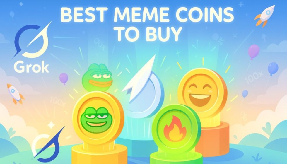 4 Meme Coins With 100x Potential, According to Grok