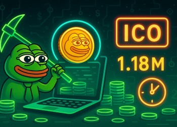 無礦機挖礦:PepeNode迷因幣Game ICO融資達118萬美元 本輪僅剩2天