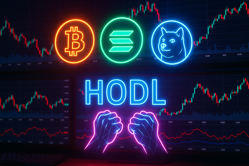 BTC SOL DOGE Diamaond Hands