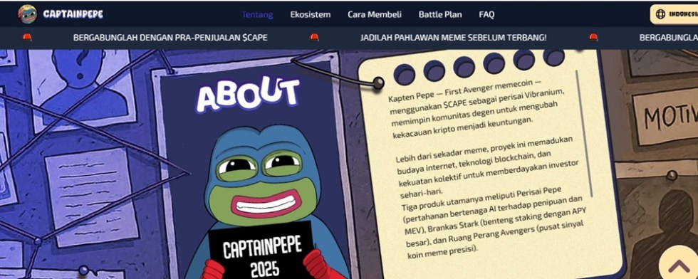Analisis Harga CaptainPepe ($CAPE) yang Mendalam