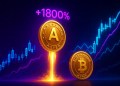 新しい仮想通貨ASTER、週間で1800%高騰｜次に来るのは？