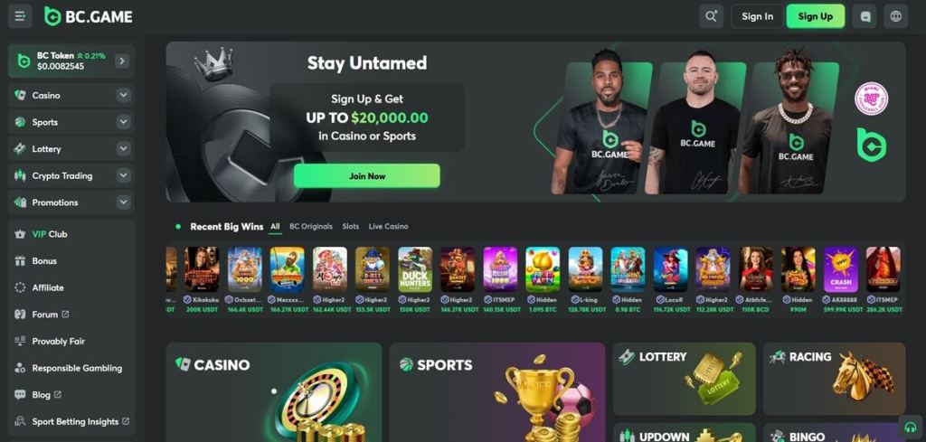 BC.GAME – Top Crypto Casino Alternative