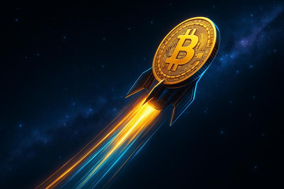 Bitcoin จรวดพุ่งทะยานสู่ห้วงอวกาศในสไตล์ไซเบอร์พังก์