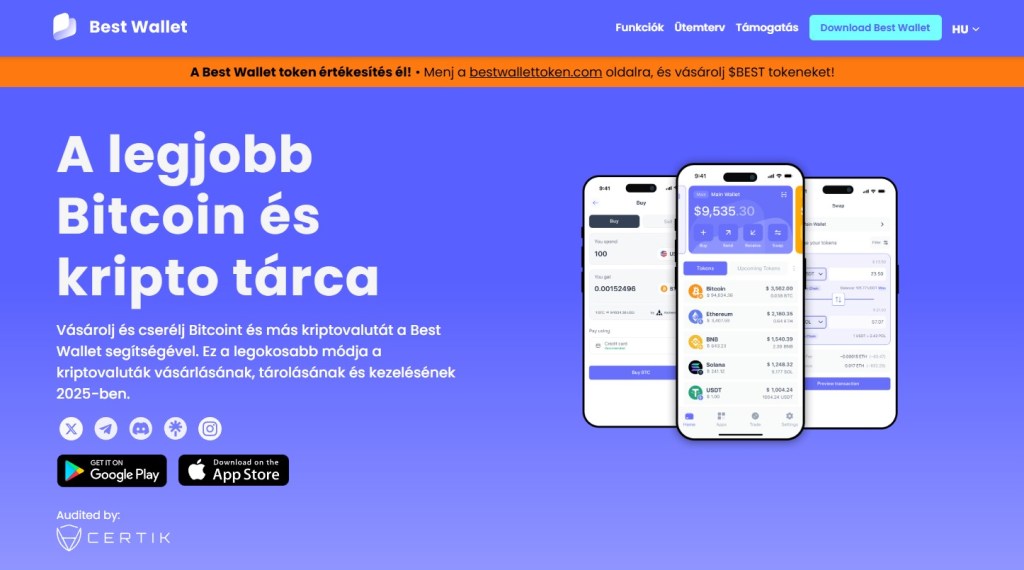 Best Wallet – miért robbanhat fel az elfogadottsága