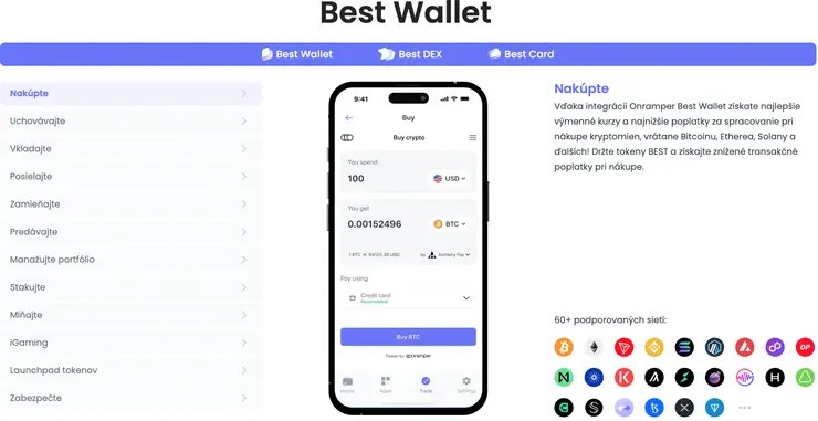 Best Wallet služby