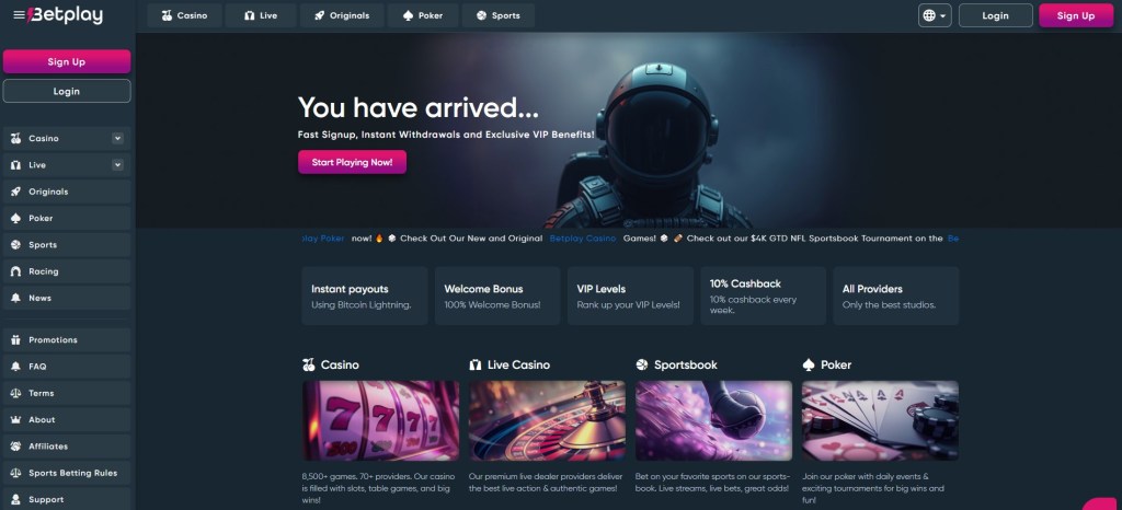 14. Betplay – A flexible platform among leading online sports betting sites