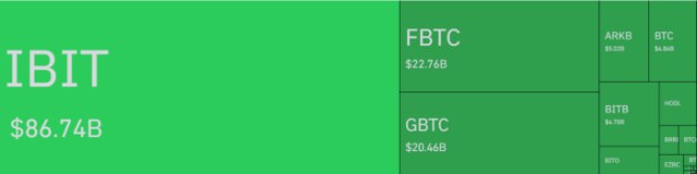 Bitcoin ETF Market Cap