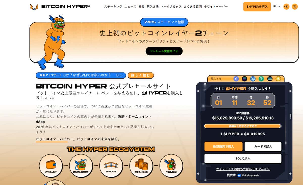 Bitcoin Hyperへの注目