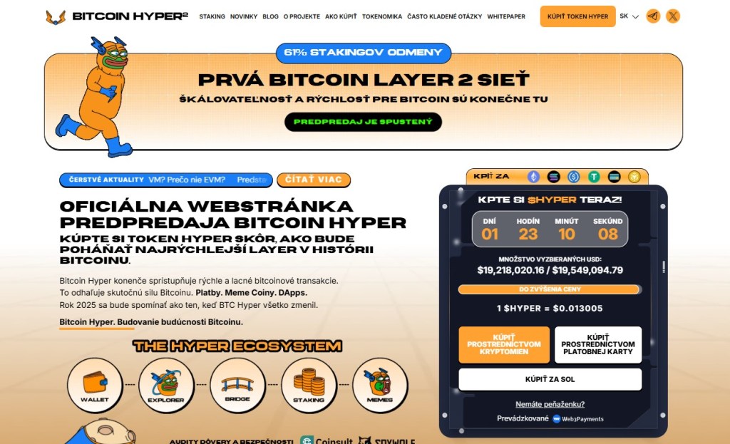 Bitcoin Hyper (HYPER): Revolúcia v oblasti AI a DeFi