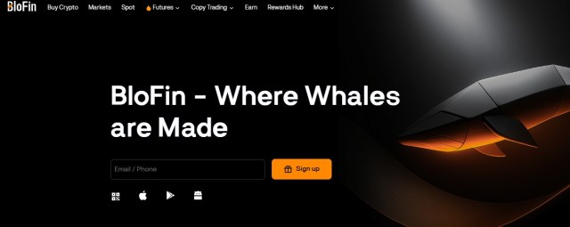 Blofin, beste crypto app voor futures trading