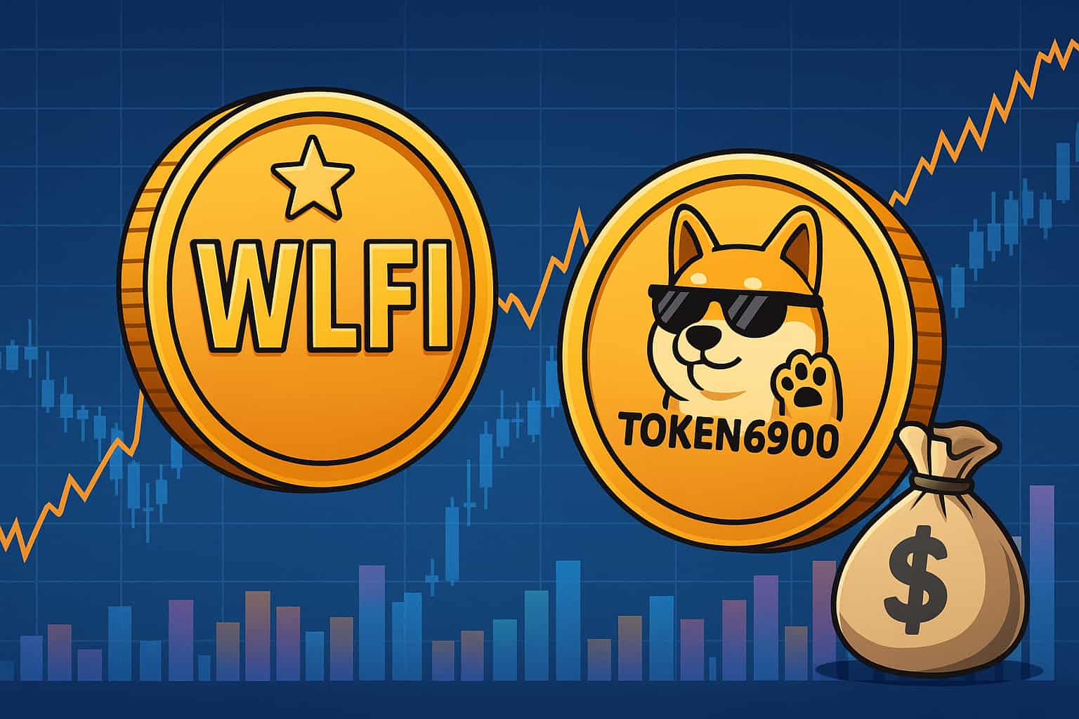 Các đồng coin tiềm năng WLFI đạt $7,5B vốn hóa