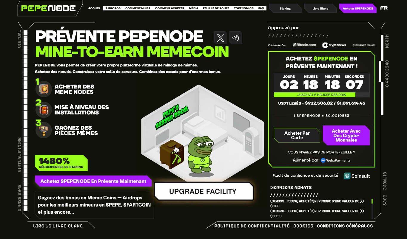 Pepenode-Nouvelles-Preventes-Meme-Coins