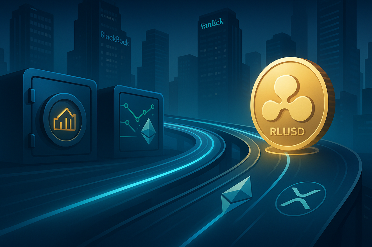 Ripple Powers New Offramp For BlackRock, VanEck Tokenized Fund