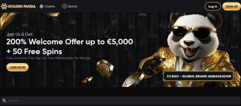 3. Golden Panda – Premium Slot Experience With Strong UK Market Focus