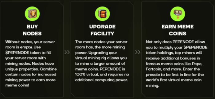 How the PepeNode P2E game works.