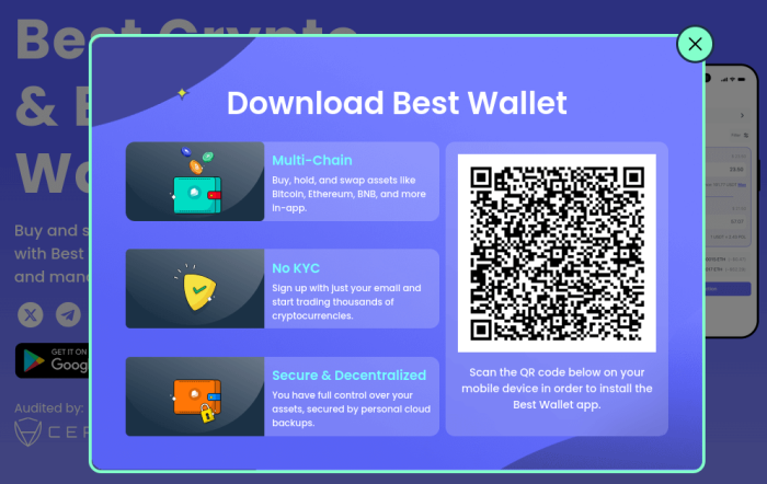 How to download Best Wallet.