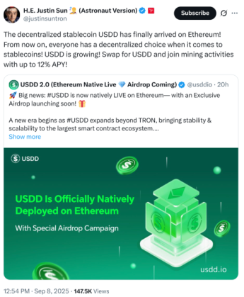 $USDD Takes on Tether: As L2s Innovate, $BEST Benefits