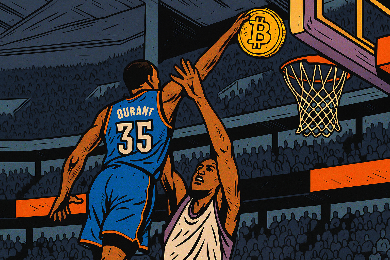 Kevin Durant odzyskał Bitcoiny
