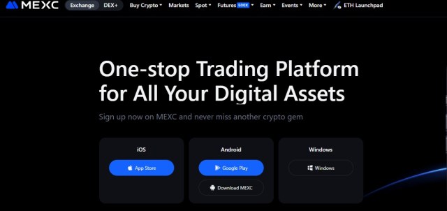 MEXC crypto app