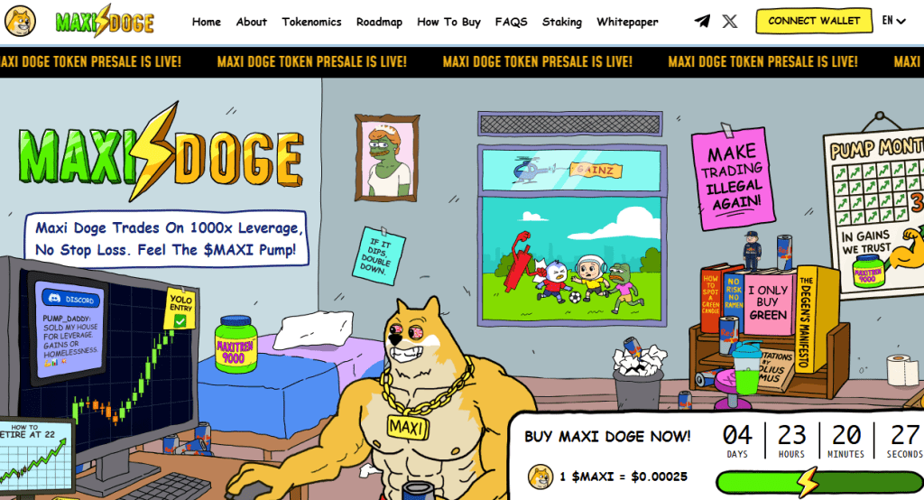 Maxi Doge (MAXI): Meme Coin s Tržišnim Potencijalom