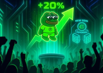 ぺぺコイン20%急騰|注目を集める新しい仮想通貨PEPENODEとは