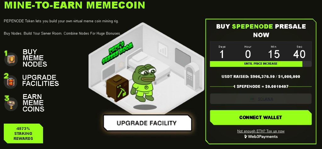 PepeNode nie je Cloud Mining 2.0