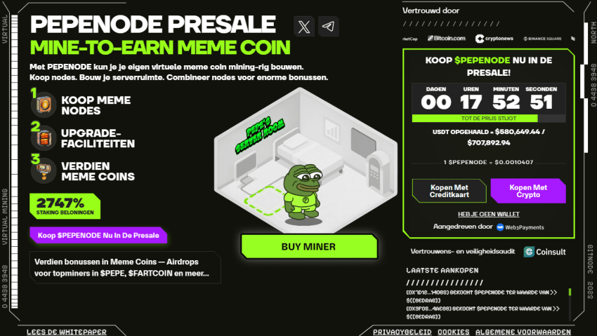 Pepenode presale $PEPENODE