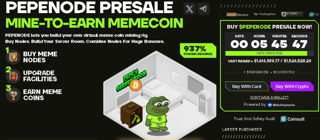 Pepenode.io