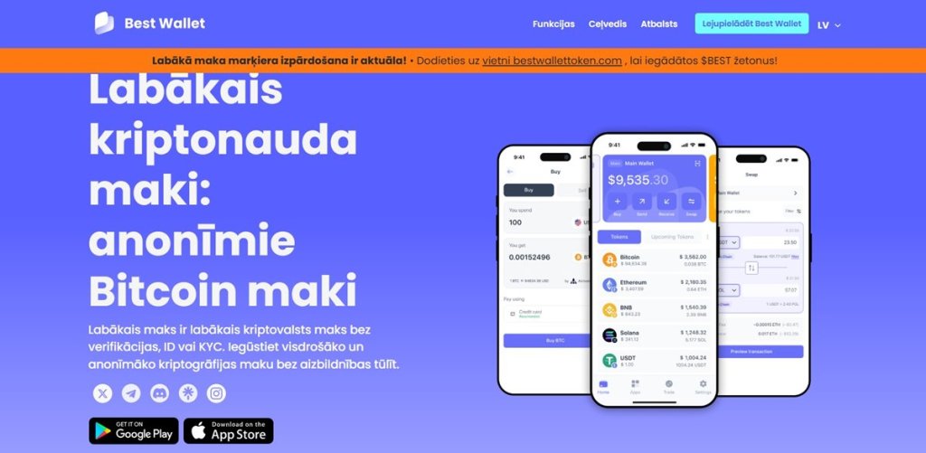 Best Wallet – ātrs un vienkāršs veids, kā nopirkt Arbitrum (ARB)