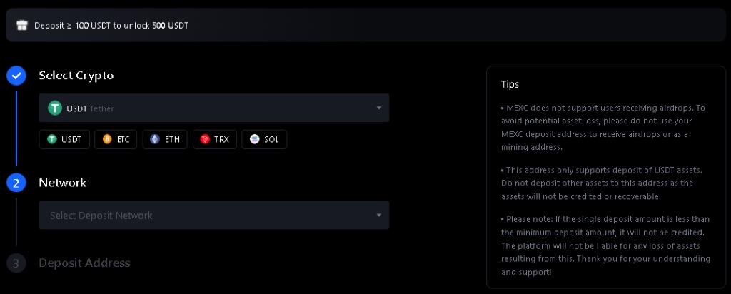 Polaganje sredstev na račun