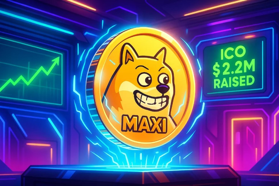 ミームコイン市場で急浮上|Maxi Doge、ico 仮想通貨で220万ドル調達