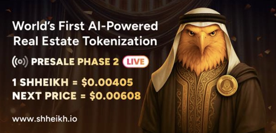 SHHEIKH Token Presale Phase 2 Heats Up – The Next Big Crypto Story Is Unfolding