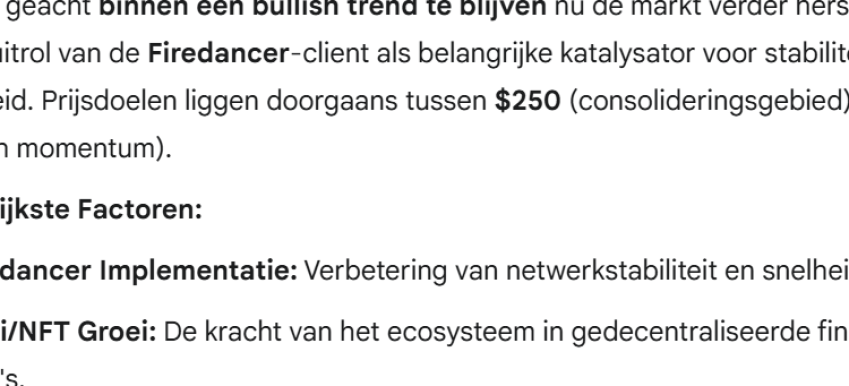 gemini ai voorspelt solana