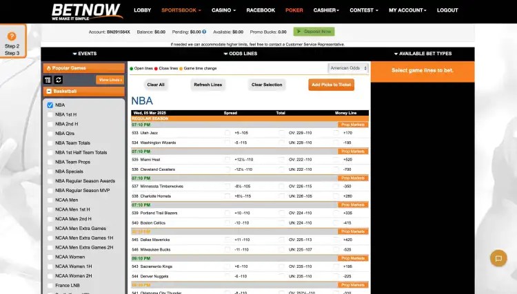 BetNow – Multiple Betting Options for UFC Round & Half Markets