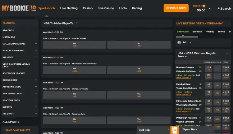 MyBookie – Watch Live Streams for All UFC Fights