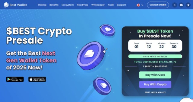 Best Wallet Token ($BEST) live presale info