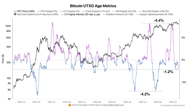 скриншот сигнал LTH Aging Velocity