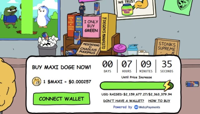 $MAXI presale live info