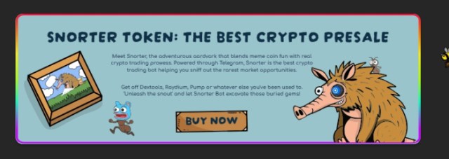 About Snorter Token taken from the presale website,