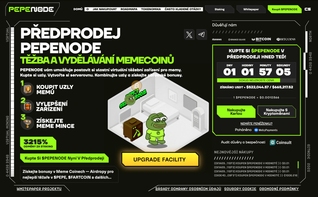 Jak koupit Pepenode