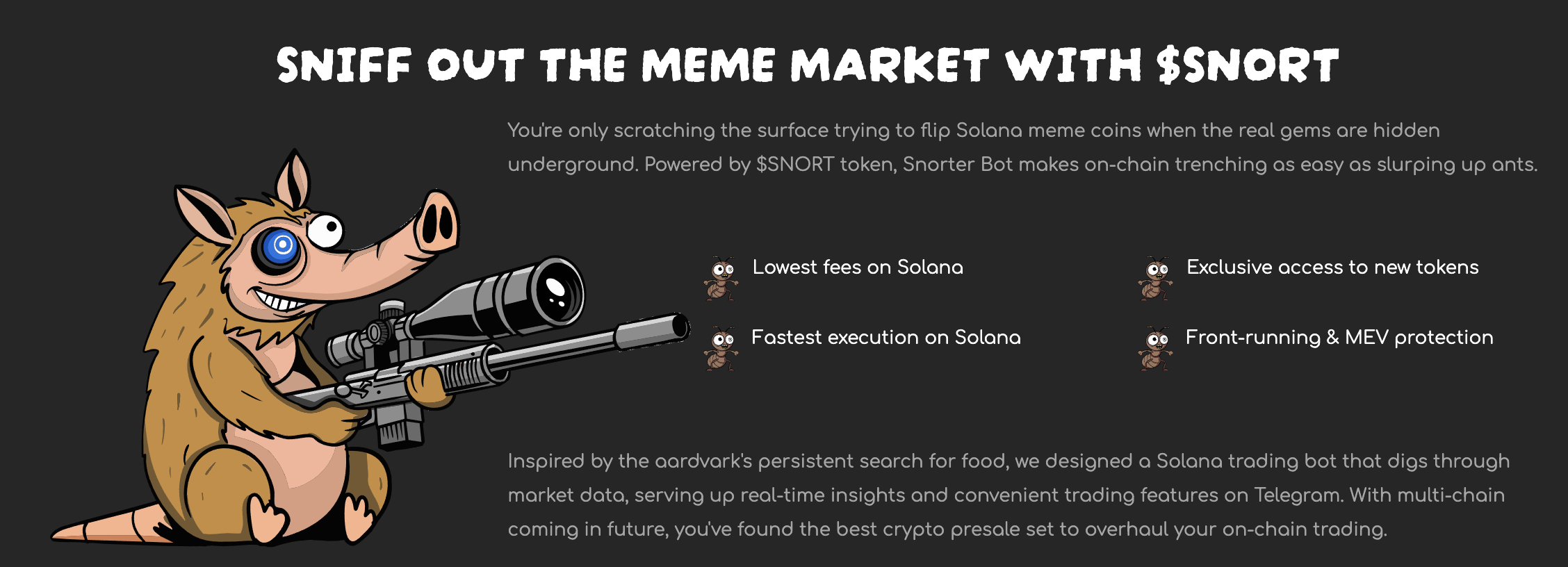 Das Potenzial von $ SNORT macht es zu einem der besten Altcoins, in das man jetzt investieren kann.