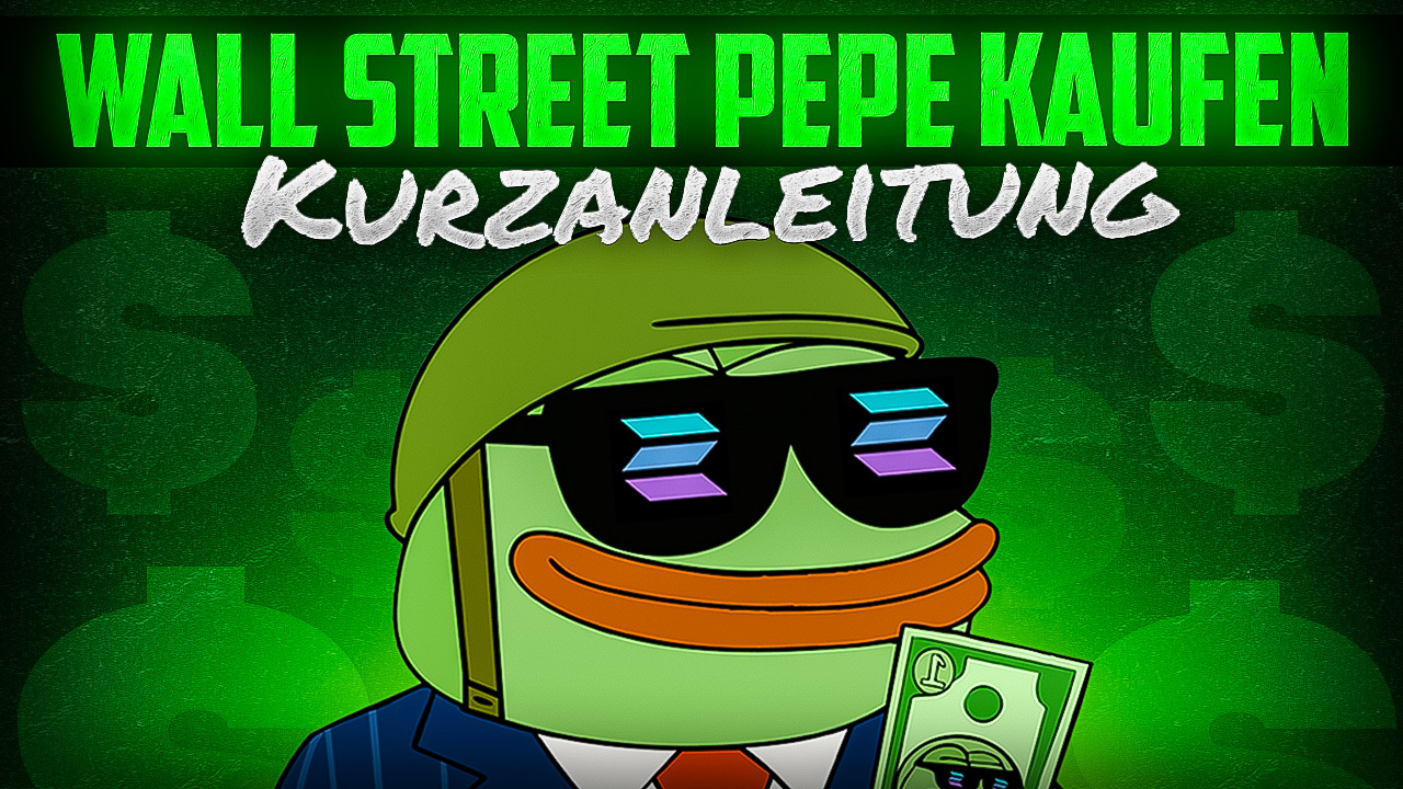 Wall Street Pepe kaufen - Kurzanleitung