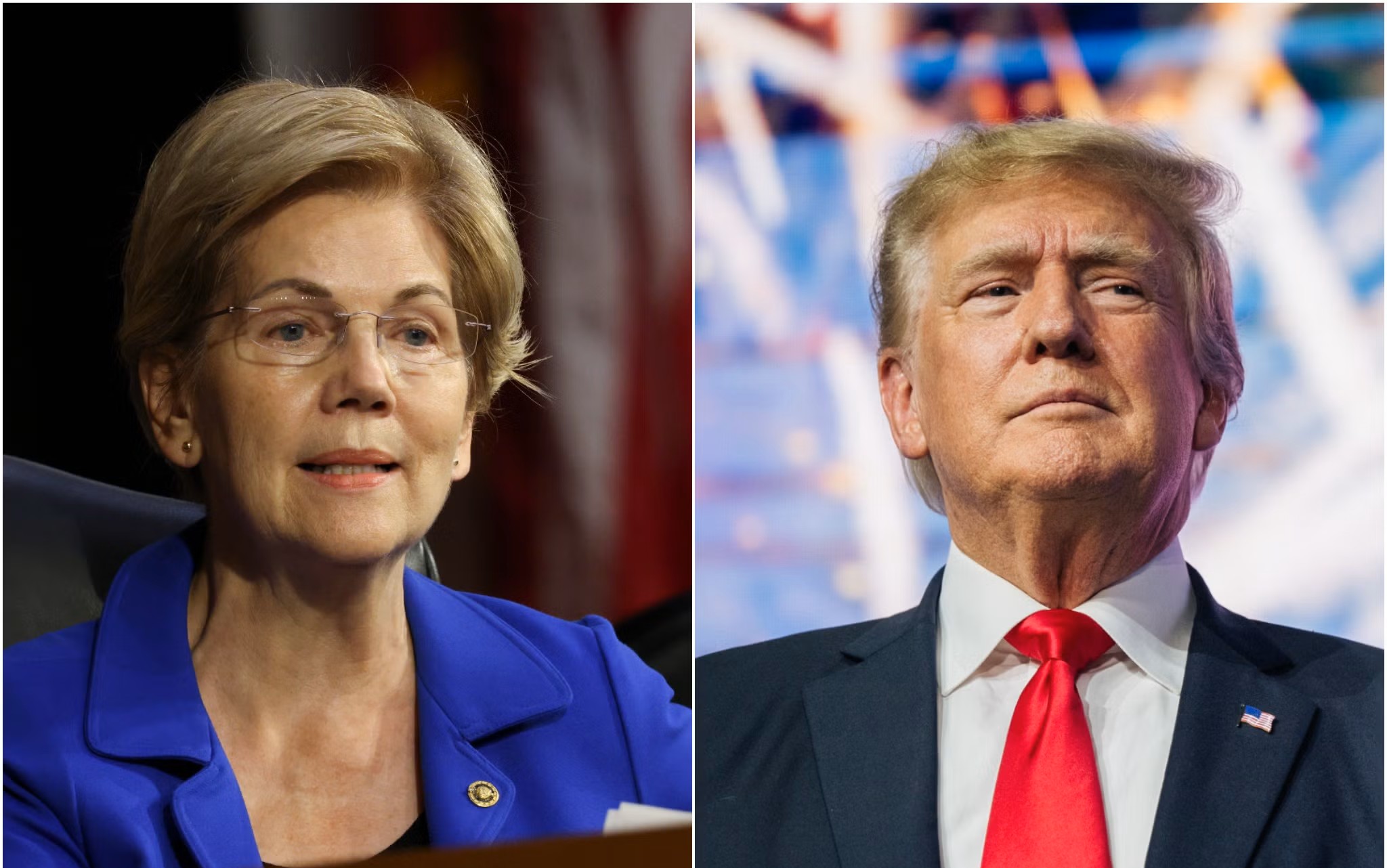 Warren wants an investigation into Trump family