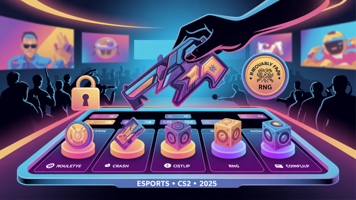 Sites de apostas com skins em CS:GO em destaque em 2025