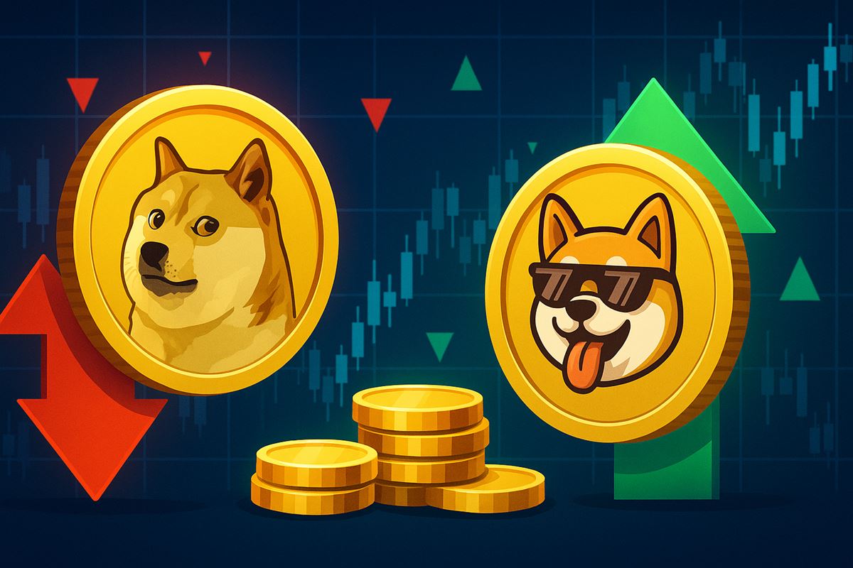 DogecoinがETF上場後に下落、一方Maxi Dogeは急上昇 – 次の1000倍銘柄となるか