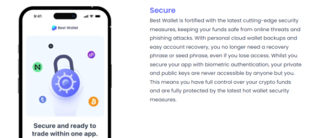Best Wallet security. 