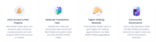 Best Wallet token benefits.