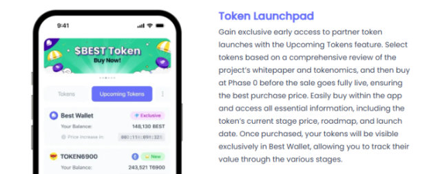 Best Wallet token launchpad.