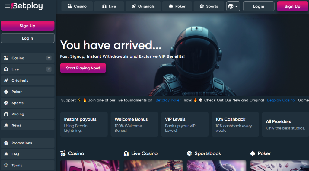 3. Betplay – Slots, Sports, and Bingo Combined