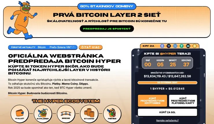 bitcoin hyper pepenode top 3 najlepšie kryptomeny september 2025